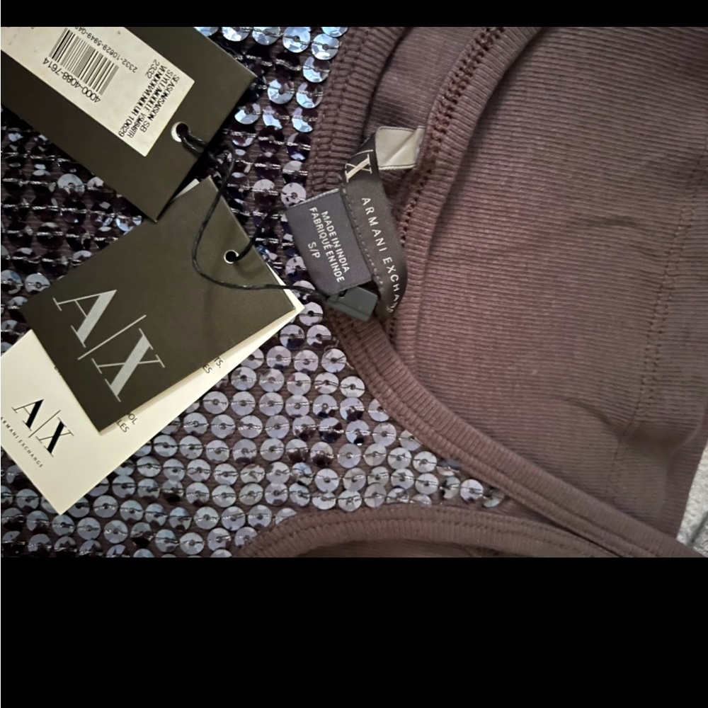 Armani exchange tank top nwt